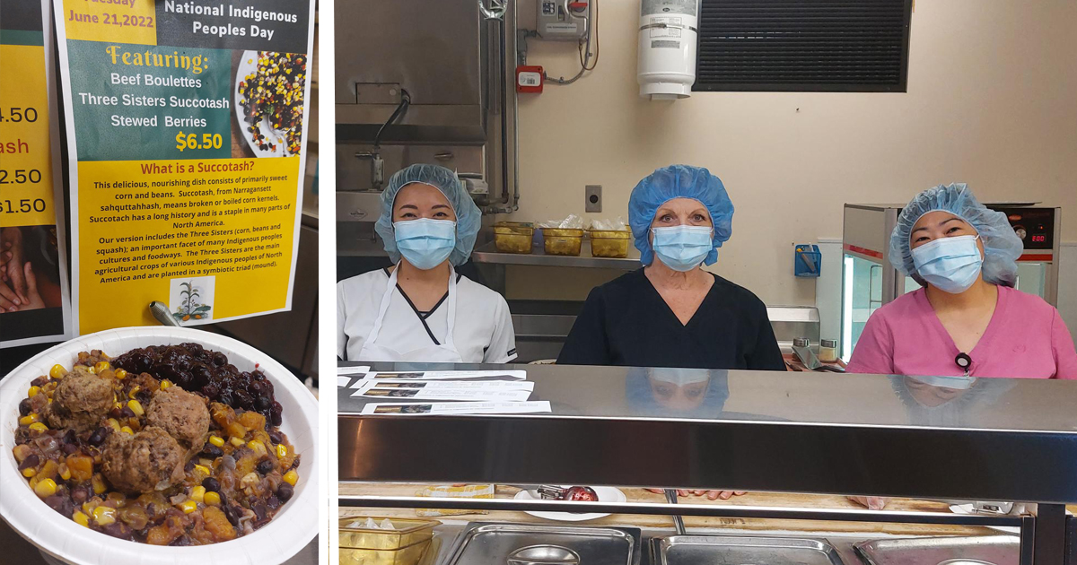 Saskatchewan Health Authority on Twitter "A special menu was created