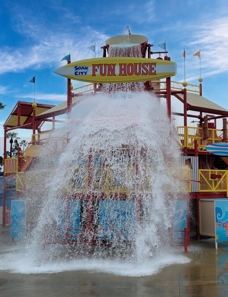 ad🏄‍♀️ Happy 1st day of #summer! @knotts's Soak City  is the place to be for a wet & wild summer. Open select dates through 9/18. Catch a ride down 23 different slides or relax on the lazy river. #KnottsSoakCity has something for everyone in the family. 👉go.shr.lc/3NabZGT