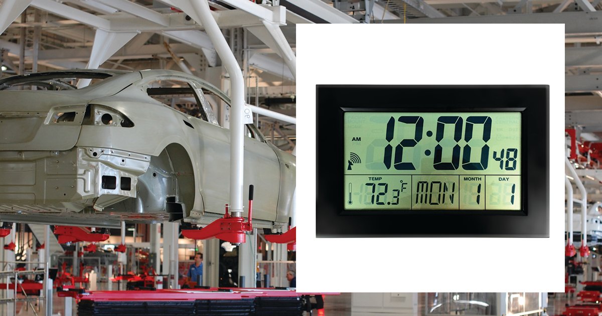 ClockSystems's tweet image. #SynchronizedWirelessClocks can contribute greatly to the efficiencies of a plant or warehouse. The KRONOsync® system helps with #productivity and #efficiency, avoiding late returns from breaks and ensuring employees arrival &amp;amp; departure times are accurate. innovationwireless.com/markets/indust…
