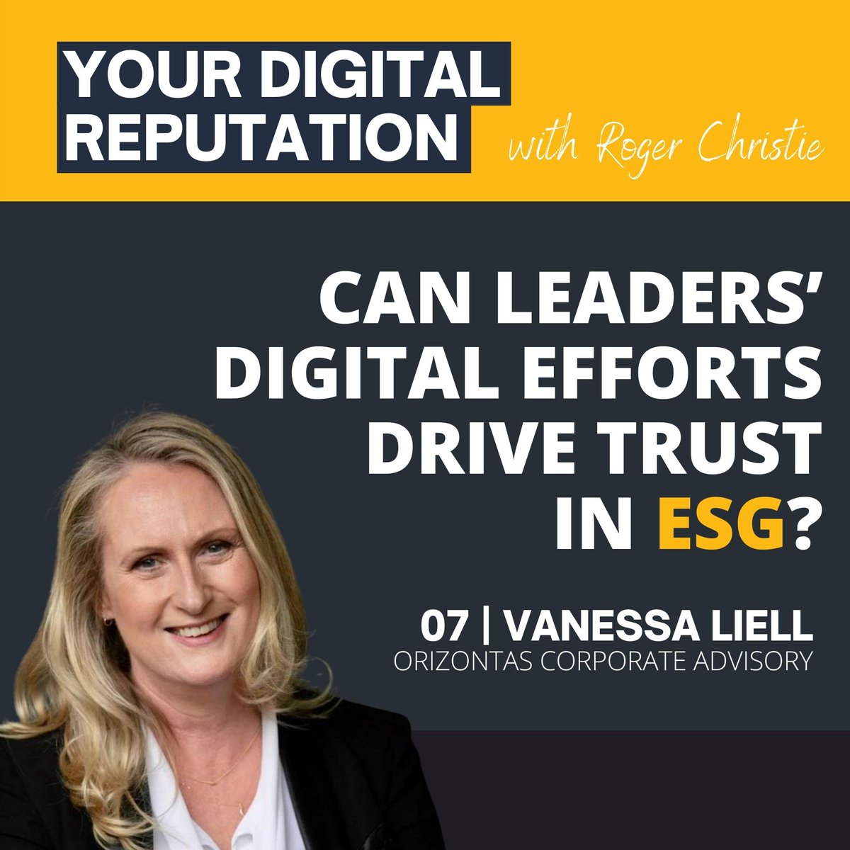 Propel_Group's tweet photo. Can #leaders build trust by talking about #ESG online, or is more effort required? @rogerchristie and @VanessaLiell explore the fundamental role of #socialmedia in today’s #communications landscape on #YourDigitalReputation #podcast.

🎧 Listen now: https://t.co/wSTnfrDIhj https://t.co/SmyYV5pAwo