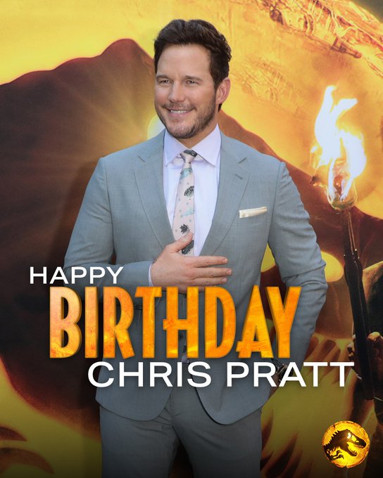 Happy birthday to Chris Pratt. 