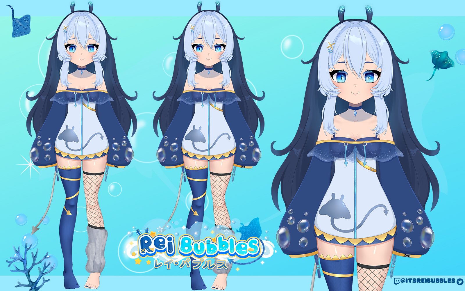 ♡Reiページ✨️ Rei ♡ Stingray Vtuber 💙🌊 on X: 