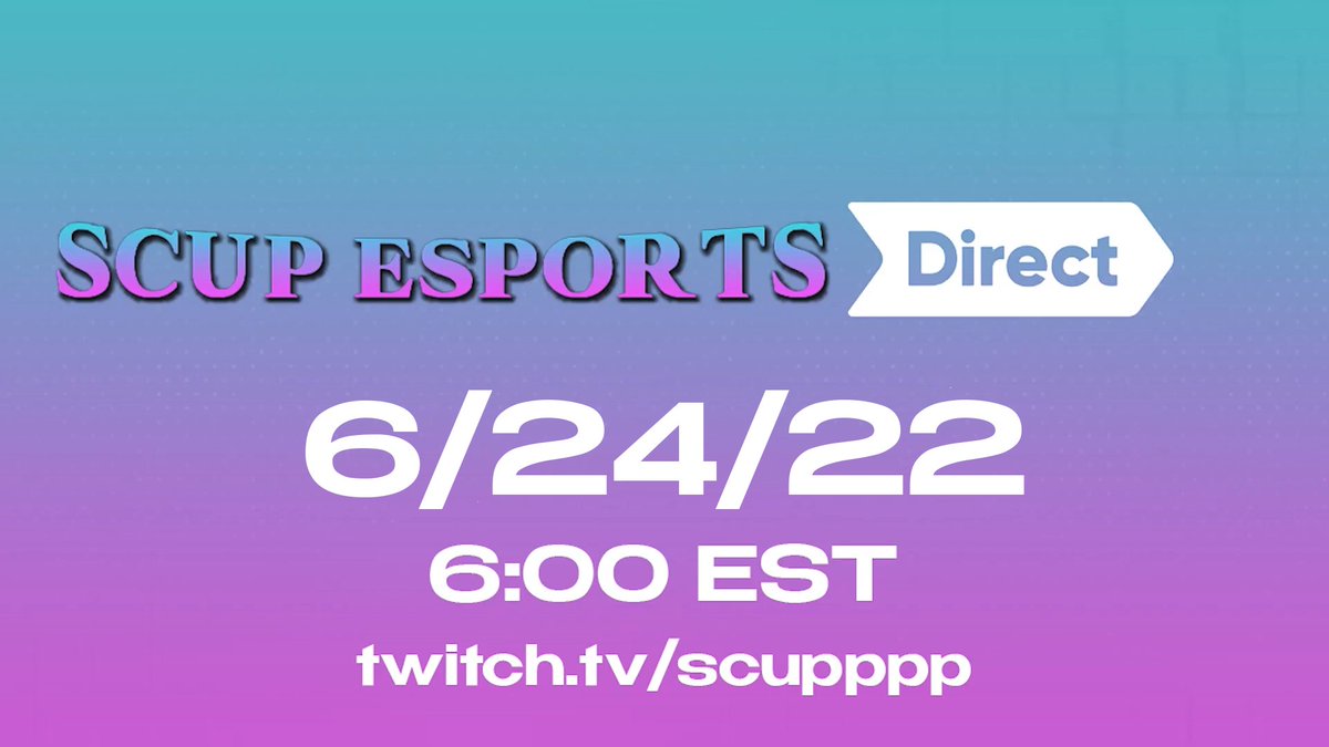 Scup Esports tweet media