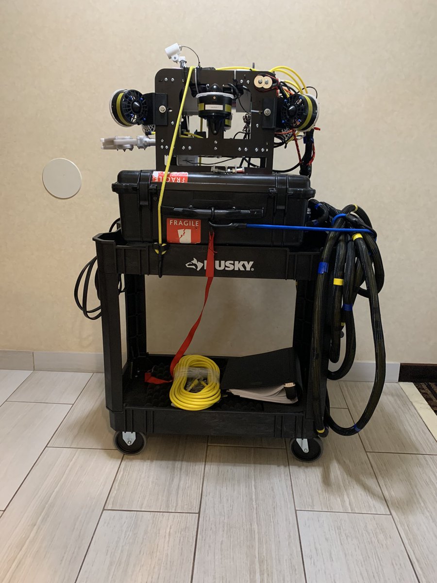 Off to safety🦺 wish us luck