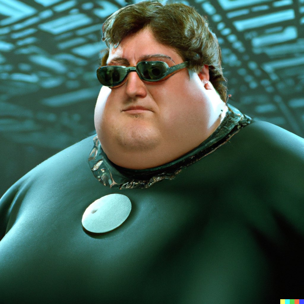 HvnsLstAngel's tweet photo. “A still of Peter Griffin in The Matrix (1999)” #dalle2 https://t.co/tVPa2uCYGP