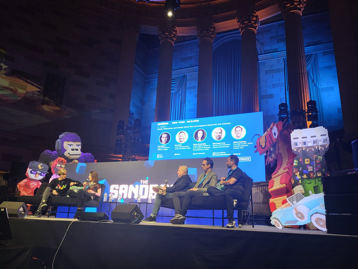 Music x Metaverse with <a href="/TheSandboxGame/">The Sandbox</a> 

#Metaverse #web3community #blockchaingames