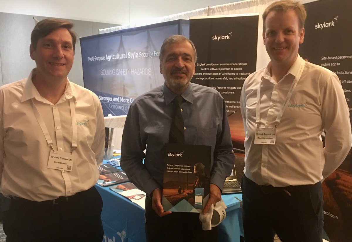 Day 1 of Utility Scale #Solar and #Wind North America 2022 ConfEx in Dallas, Texas meeting asset owners and operators to discuss how to track and manage remote personnel more safely and effectively. Visit us at booth 15. Find out more bit.ly/36GYkEL
#USSW2022 #renewables