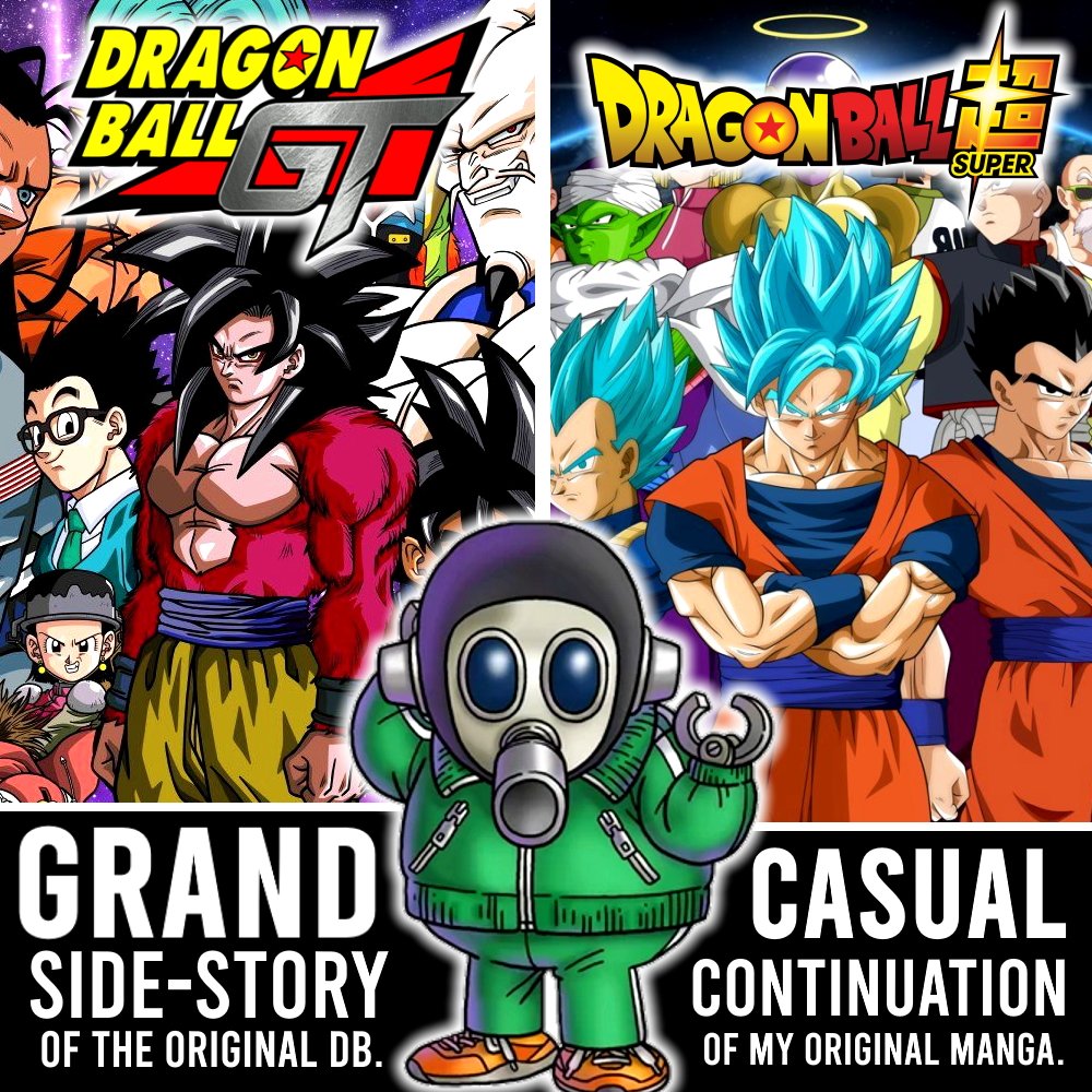 Is Dragon Ball GT a sequel to Dragon Ball Super, or is it a