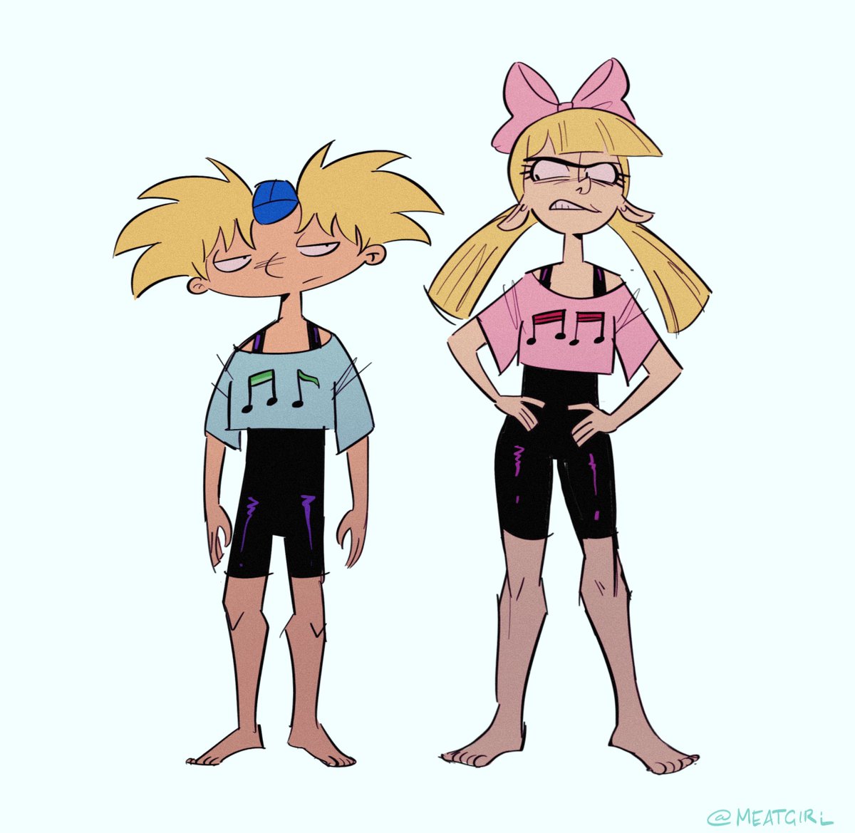 meatgirI's tweet image. arnoldgelion #heyarnold