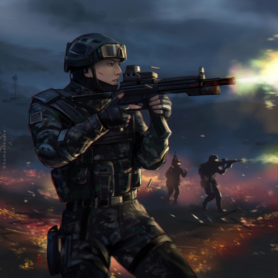 humanlouvreart's tweet photo. Special Forces Captain Jeon https://t.co/GW2YbZ6NOC
