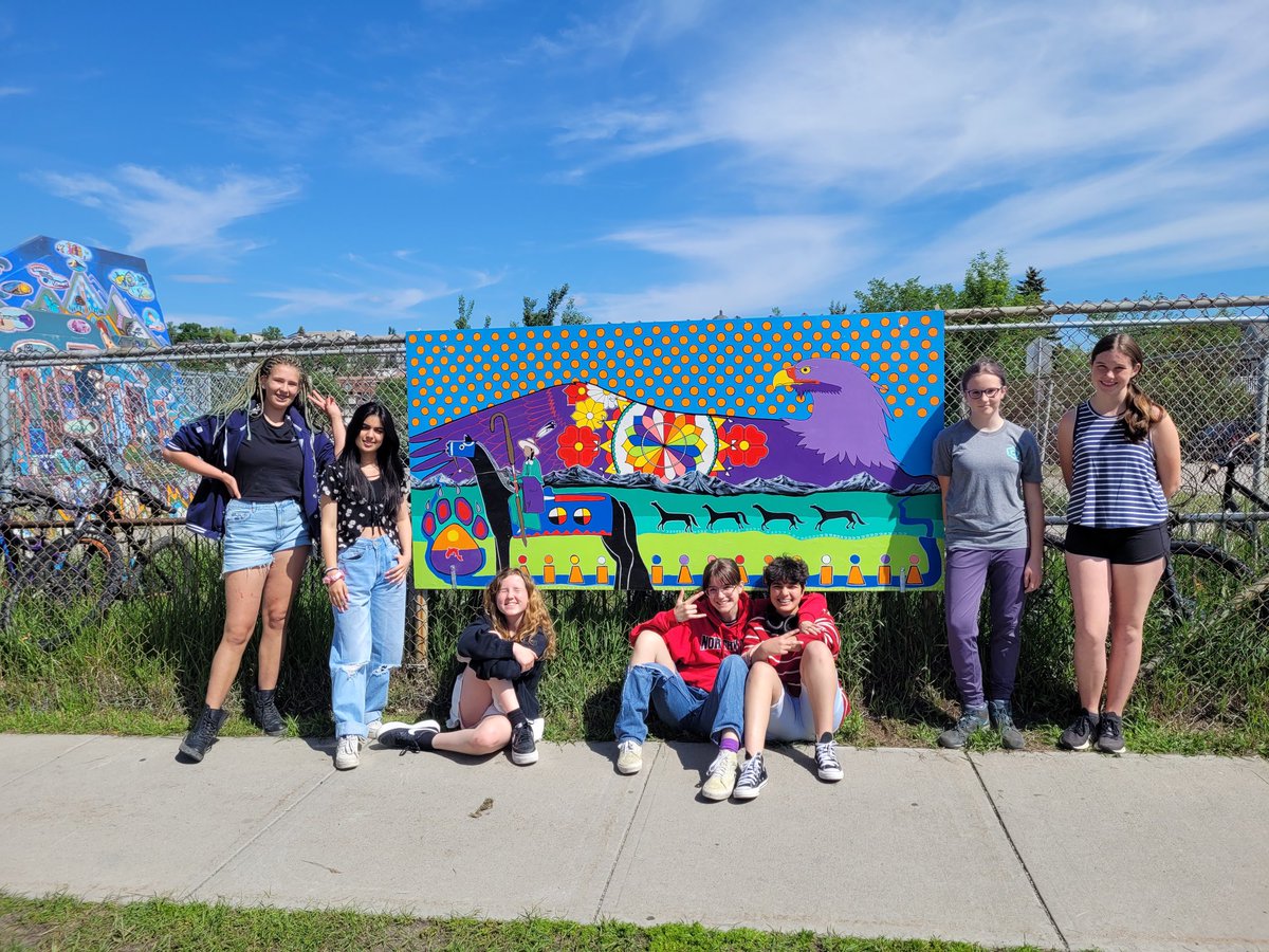 Riverside School (@riversidecbe) on Twitter photo Riverside is thrilled to showcase this art installation along 1st Ave NE! We are so inspired by our Gr 8 Social Action Group! Thank you Nathan Meguinis, teachers and students. 🧡Happy #IndigenousPeoplesDay! @ <a href="/CBEArea3/">CBE Area 3</a> @Indigenous_cbe <a href="/SusanVuka/">Susan Vukadinovic</a> #WeAreCBE #educationmatters Riverside is thrilled to showcase this art installation along 1st Ave NE! We are so inspired by our Gr 8 Social Action Group! Thank you Nathan Meguinis, teachers and students. 🧡Happy #IndigenousPeoplesDay! @ <a href="/CBEArea3/">CBE Area 3</a> @Indigenous_cbe <a href="/SusanVuka/">Susan Vukadinovic</a> #WeAreCBE #educationmatters