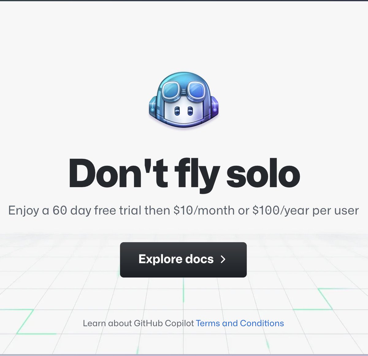 moyix's tweet image. Looks like GitHub Copilot is going public as a paid product! I have to admit that their &quot;first hit is free&quot; strategy worked perfectly, writing code without it is now somewhat painful and I&apos;ll happily pay for it