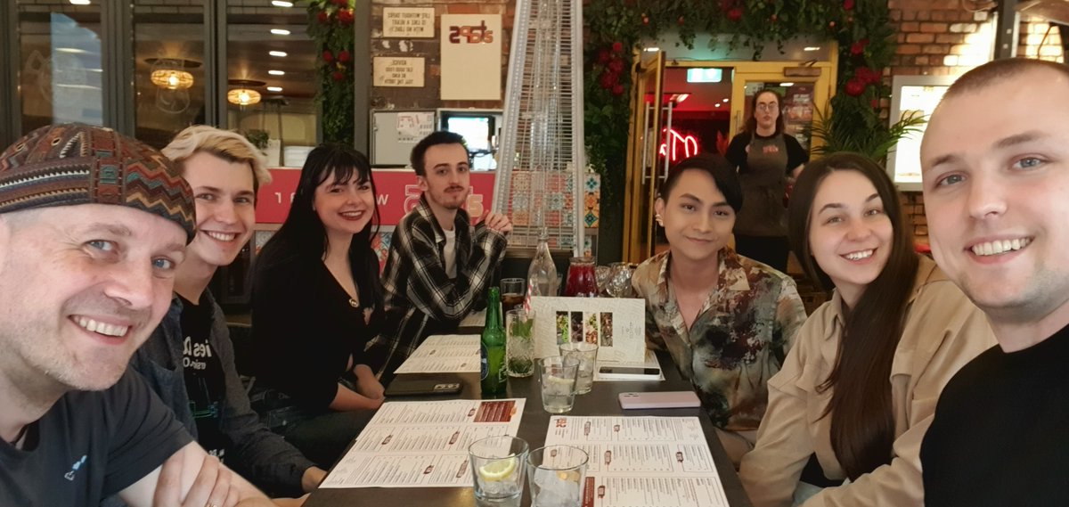 As we're ramping up organising #NIDC22 we actually met IRL!

Who else knows the feeling?