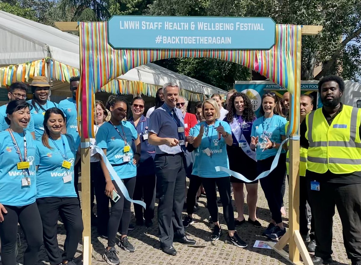 LNWH Health & Wellbeing (@lnwh_wellbeing) on Twitter photo (1 of 4) What a successful launch day for our first ever staff #healthandwellbeing event for <a href="/LNWH_NHS/">London North West University Healthcare</a>. Thank you to everyone for coming and to <a href="/JamesW_at_work/">James Walters</a> for cutting the ribbon šš¾
#backtogetheragain #nhs
@LNWHC (1 of 4) What a successful launch day for our first ever staff #healthandwellbeing event for <a href="/LNWH_NHS/">London North West University Healthcare</a>. Thank you to everyone for coming and to <a href="/JamesW_at_work/">James Walters</a> for cutting the ribbon šš¾
#backtogetheragain #nhs
@LNWHC