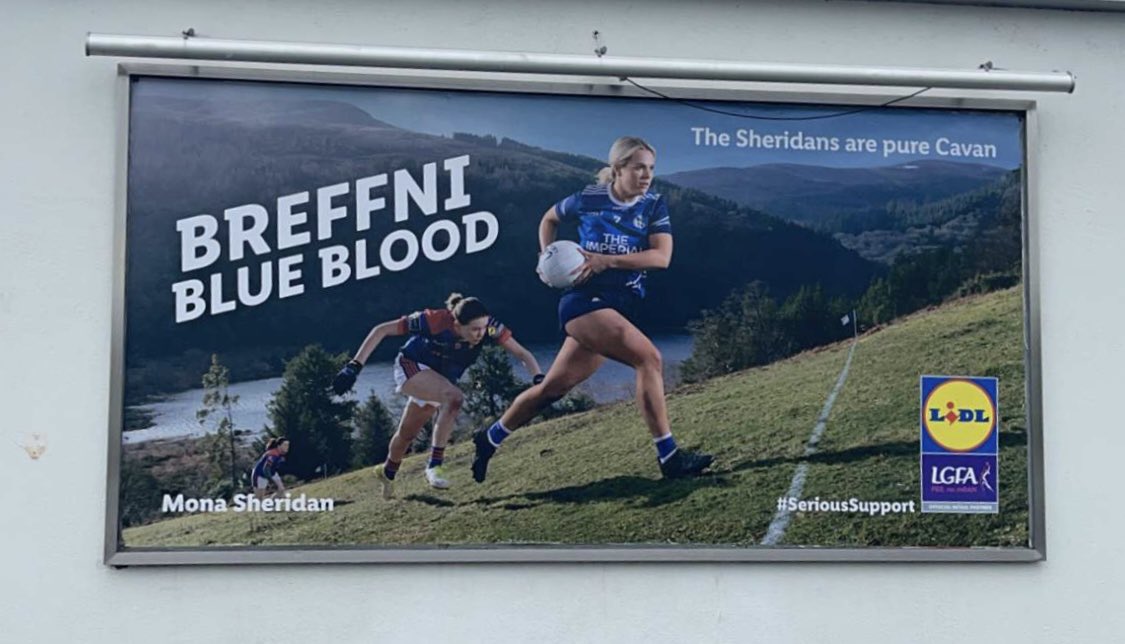 AishlingSherdo's tweet photo. @lidl_ireland &amp; @LadiesFootball raising the bar every year!👏🏻 Things like this are so important for young girls to be able look up to &amp; actually be able to see and have that role model. @Mon_aagh  is that to so many especially in our Club &amp; County  🙌🏻 #serioussupport https://t.co/GduIcKt7MA