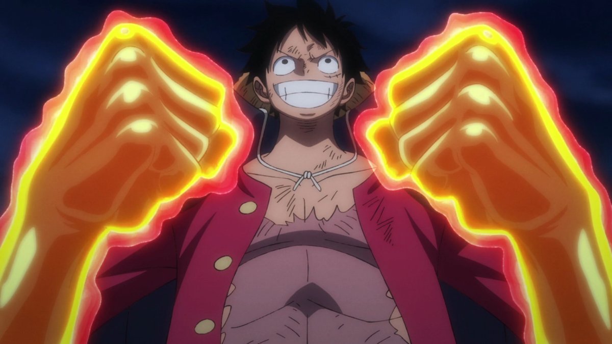 OnePieceAnime's tweet photo. Luffy’s all rested now! 

[via Episode 1022] https://t.co/zy7wTYnZDk