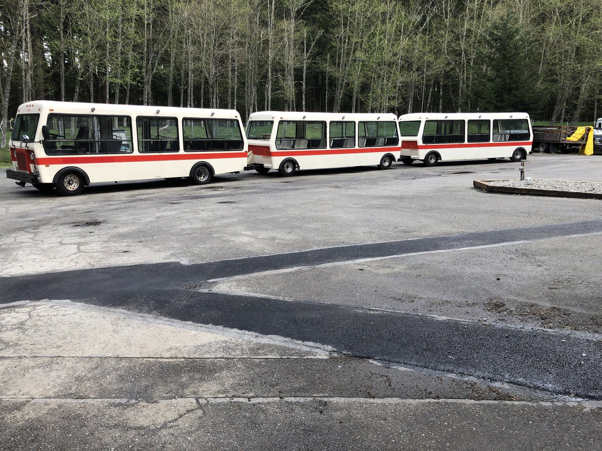WaStateSurplus's tweet photo. One week left to own a piece of @NorthwestTrek  history! Five original trams from the wildlife park's tours are up for auction on our site. Take a look at the listings:

https://t.co/r0mQpZTsMo "/linkBuilder_3NUVDgvIA2d0dWoiWK0lLk") https://t.co/2ec9YblEXu