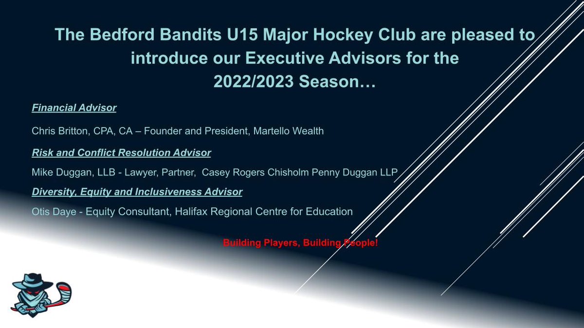 u15banditshky's tweet photo. The Bedford Bandits are pleased to introduce our Executive Advisors for the 2022/23 season. @jglaze12 @huntsy1980 @Chrisbritton72 https://t.co/J4Uwgv8qbl