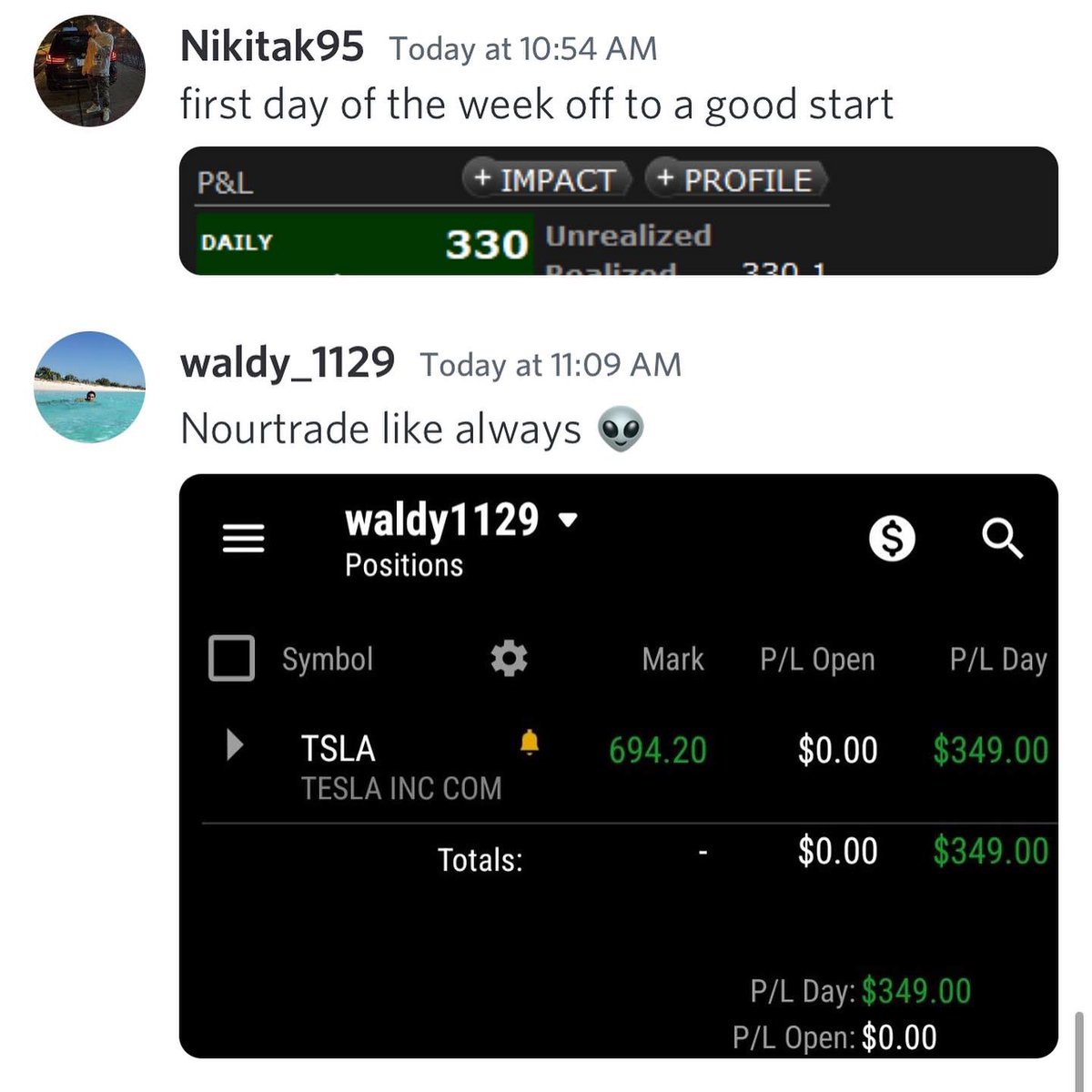 Nour Trades 🧘‍♂️ on Twitter "RT StockHours Members made +21k in