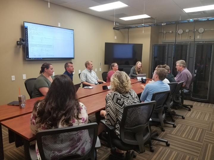 CommEngCo's tweet photo. Lab46 is one way we make sure our projects are successful. This high-tech environment lets our experts evaluate emerging technologies, conduct proof of concepts, and demonstrate how certain solutions will respond in your environment. https://t.co/6AlzAVkrCG