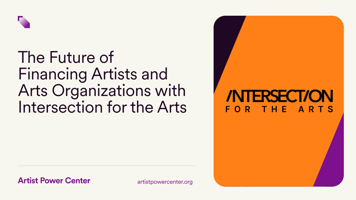 artistpowerybca's tweet photo. For over 50 years, @Intersection_SF has provided Bay Area artists financial literacy and empowered them with economic success. Here’s how they make space for artists to take creative risks without taking economic ones. → https://t.co/Kl5T6AjKeR #ArtistPowerCenter https://t.co/NTWKGzatdD