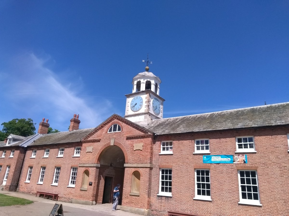 Clumber clock tower in the sun yesterday

<a href="/NTClumberPark/">Clumber Park, National Trust</a>