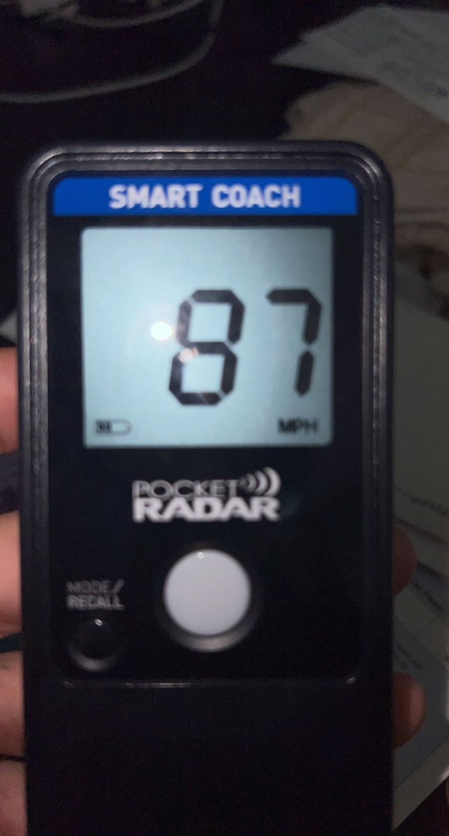 Went 4 innings yesterday and got the W battling through a little sickness. 
No video
FB 84-86 T87