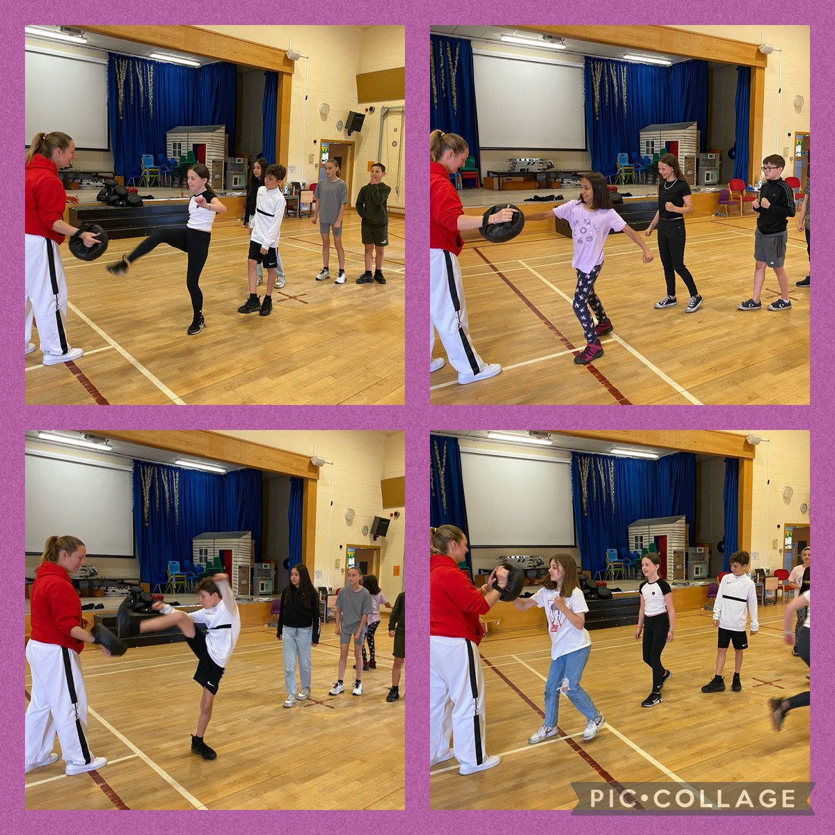 More taekwon-do skills on display during our Fun Day! <a href="/Mhaininguktctkd/">Mhaininguktctaekwondo</a> <a href="/activeschoolsWD/">Active Schools West Dunbartonshire</a>