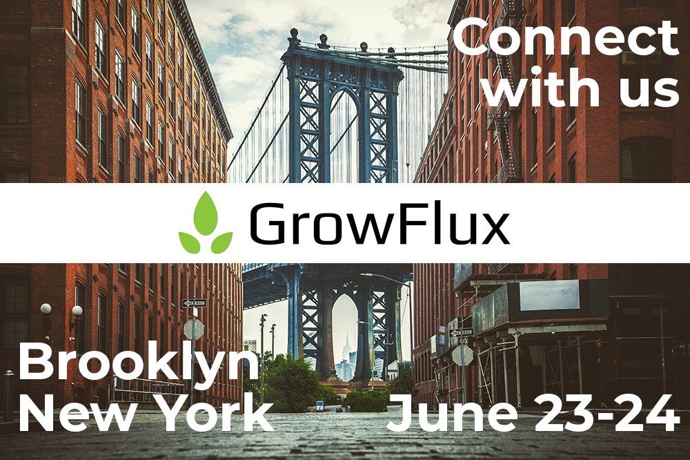 GrowFlux will be exhibiting at the <a href="/IndoorAgTech/">Indoor AgTech Innovation Summit</a> Summit this week in New York City. CEO Eric Eisele will be moderating the panel this Thursday called 'Beyond Lighting: The Future of Precision Growing'

<a href="/rethinkevents/">Rethink Events</a>
