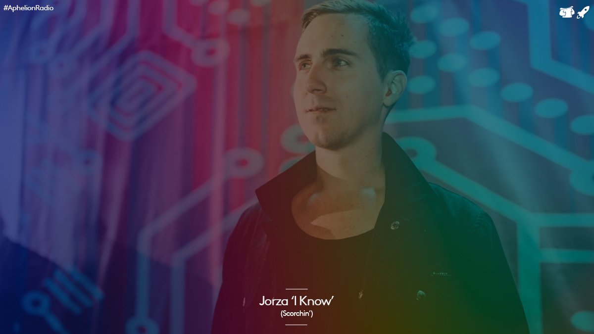 aphelionaudio's tweet photo. 14. Jorza 'I Know' (Scorchin')
@Jorzaofficial @scorchinrecords
Aphelion NEXT Spotlight of the Week
#AphelionRadio - Episode 125
Watch LIVE on YouTube:
https://t.co/ybdaVTusVI
#APR125 https://t.co/oczgTHobGN