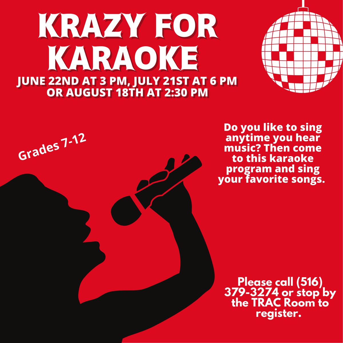 ASKFML's tweet photo. For teens who love to sing!

#FreeportLibrary #Freeport #LibraryTeens https://t.co/ynx1kAkceu
