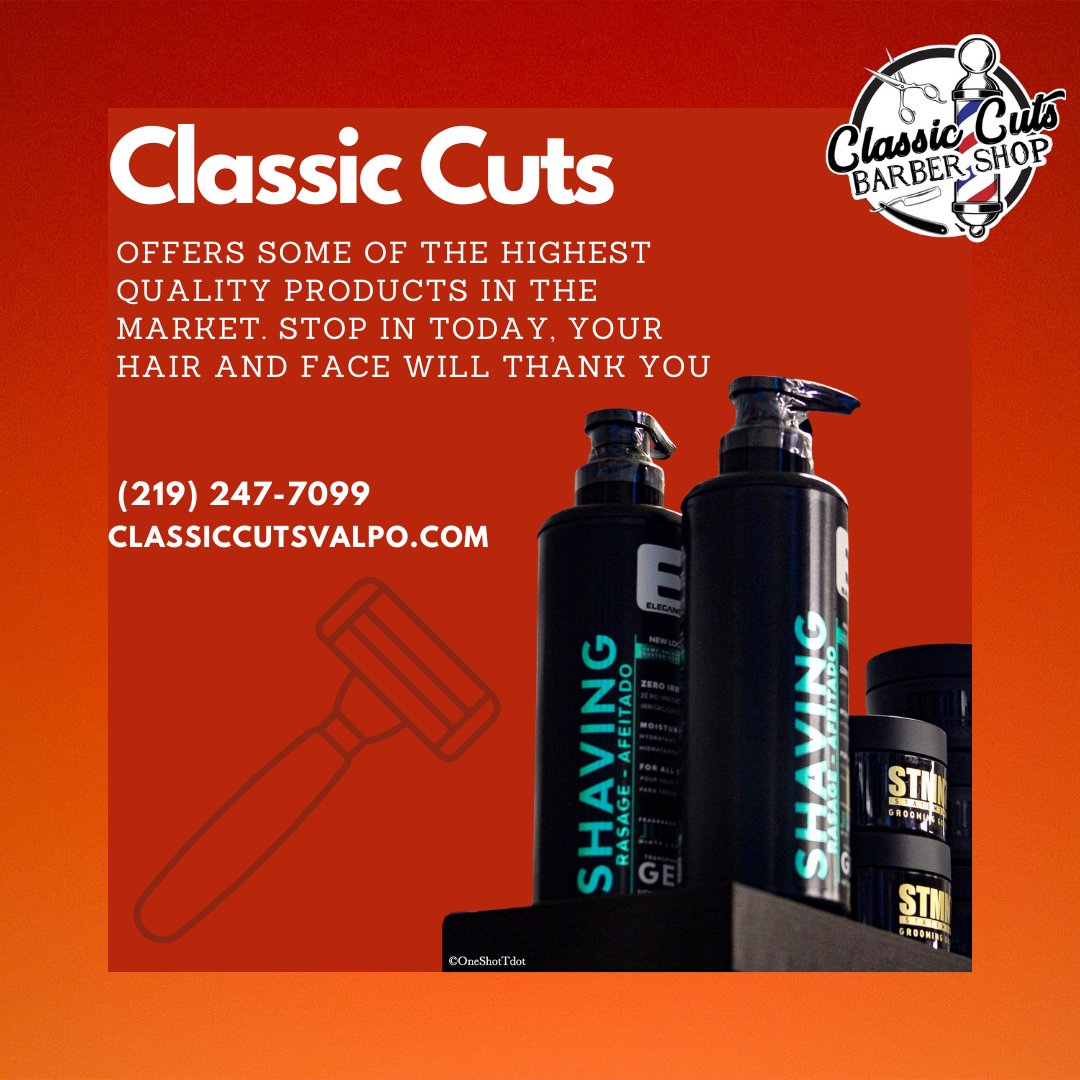 To us, a haircut is much more than just a trim, but an expression of who you are. Visit our website at classiccutsvalpo.com to learn more.

#ClassicCuts #BeSeen #BeHeard