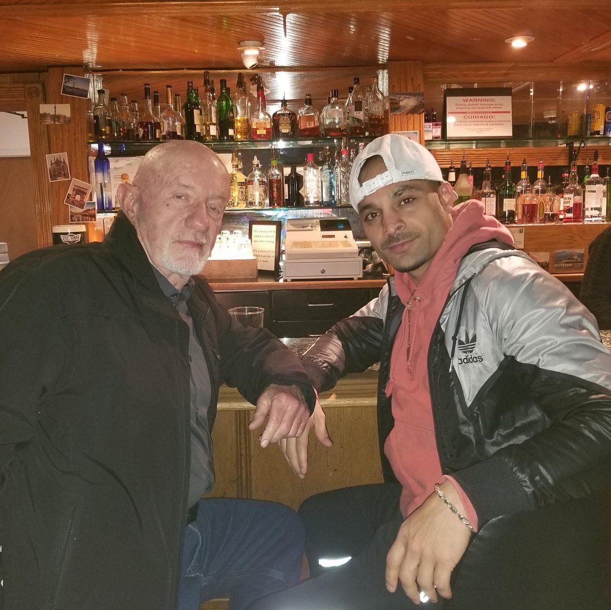 MandoMichael's tweet photo. Mando &amp; Banks through the years - six pivotal, life changing seasons! What a ride, what a script, what an epic &amp; unforgettable conclusion 💫 #BetterCallSaul Forever Xo https://t.co/OhoOw9ifGL