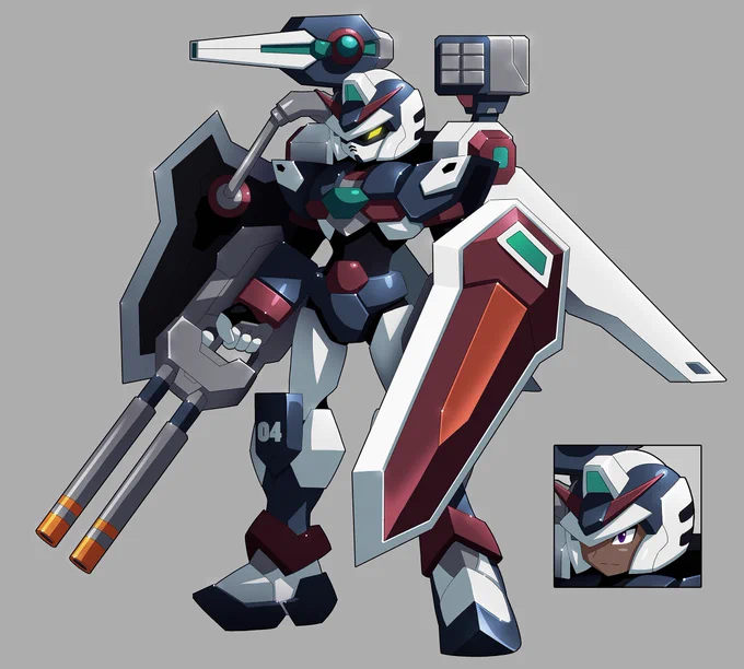 Megaman Model Full AG (Full Armored Gundam) #Gundam #megaman

Commission for @MerrsakO 
