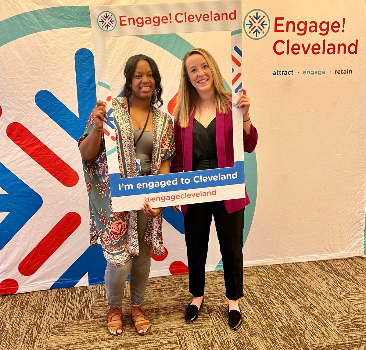 EngageCleveland's tweet photo. You could feel the connectivity in the room at our Women in Leadership panel during #CLEYPWEEK. Thank you to Loretta Mester, Kristen Baird Adams, and Teresa Metcalf Beasley! We also want to thank our moderator,@LauraCasotv! 👏
➡️ https://t.co/eNv8HemThG https://t.co/sIfrNhWy99