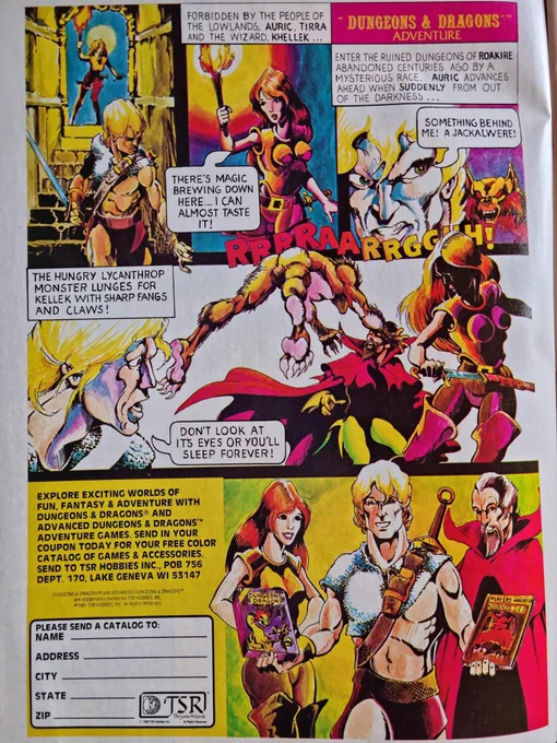 D&amp;D 1981 