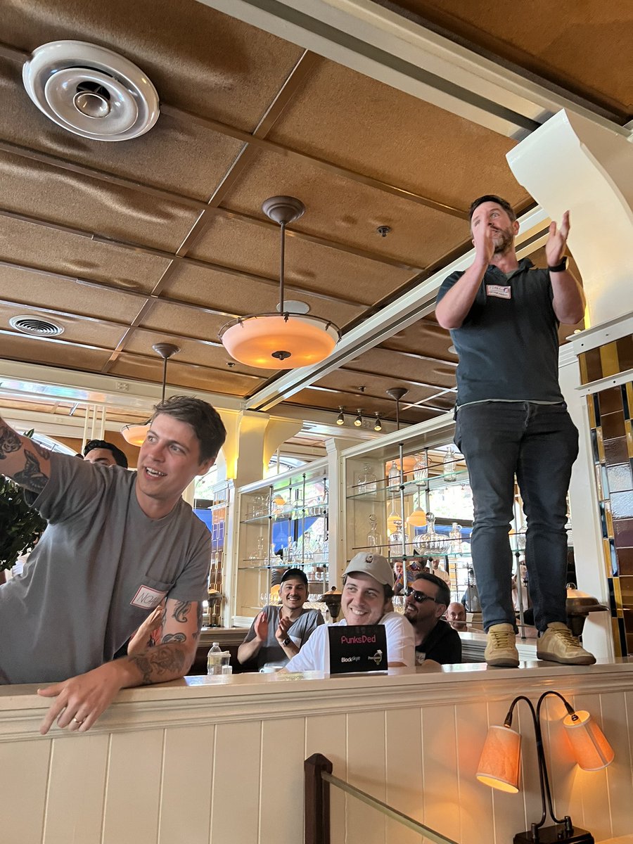 REALLY enjoyed the <a href="/cryptopunks/"></a> brunch. Super nice to feel the warmth, meet people IRL and see what direction the project is headed 🚀