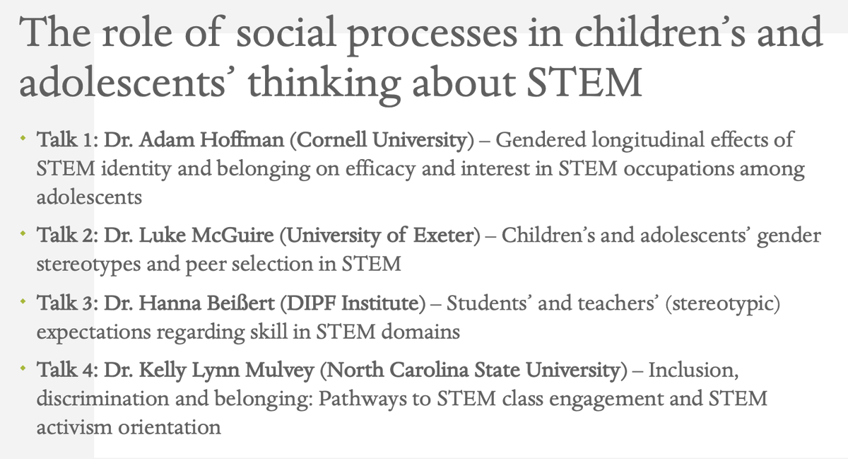 Luke McGuire (@lukemcguirex) on Twitter photo For anyone interested in STEM representation attending #issbd2022 - our session takes place Wednesday in the Salon Des Roses A at 2.15pm with myself, <a href="/DrAdamHoffman/">Adam J. Hoffman, Ph.D. 🏳️🌈</a>, Hanna Beißert & Kelly Lynn Mulvey. For anyone interested in STEM representation attending #issbd2022 - our session takes place Wednesday in the Salon Des Roses A at 2.15pm with myself, <a href="/DrAdamHoffman/">Adam J. Hoffman, Ph.D. 🏳️🌈</a>, Hanna Beißert & Kelly Lynn Mulvey.