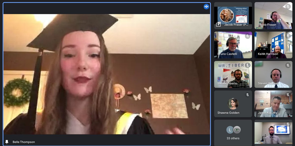 Graduations come in all forms! Congratulations graduates. The staff at PBB are all so proud of you. @PalliserSchools