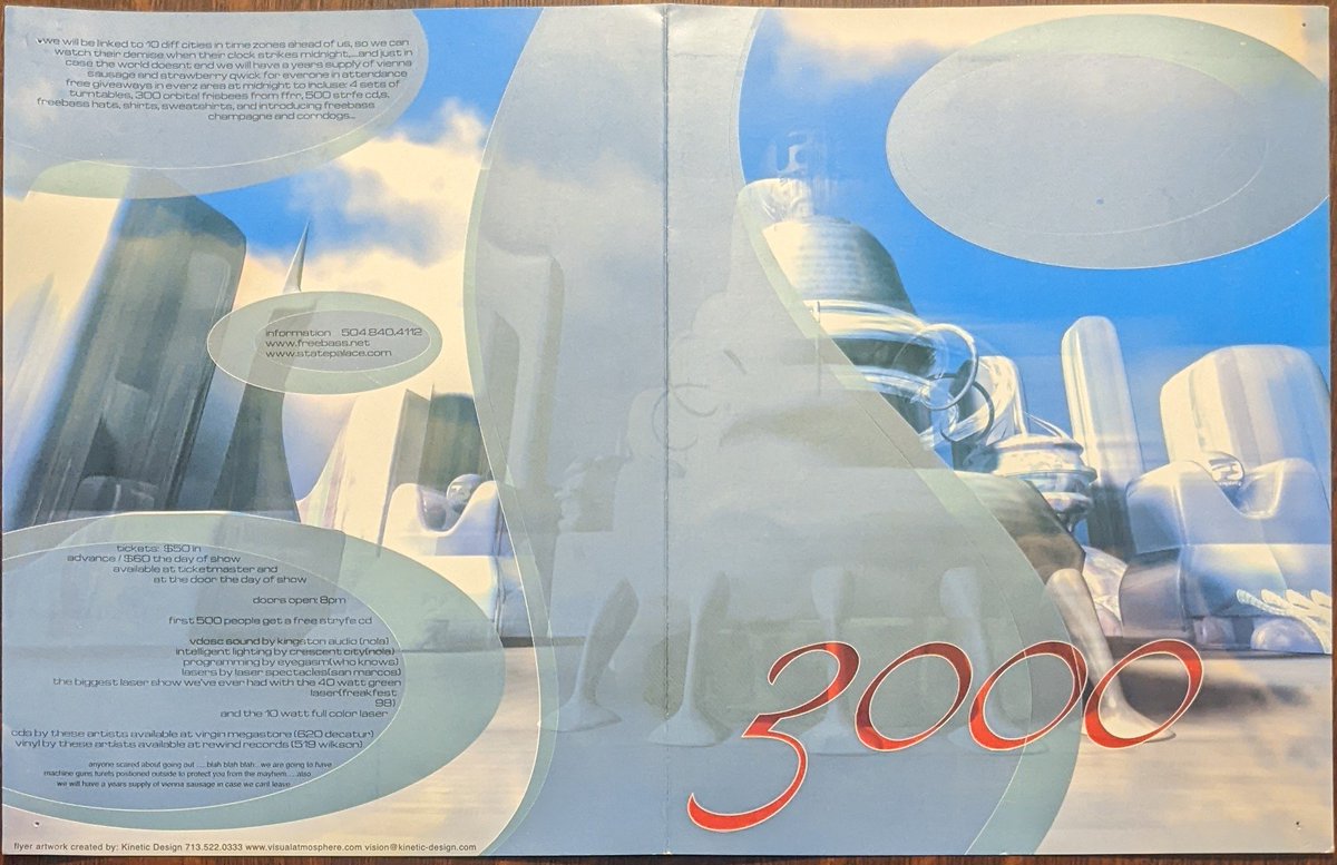 _jACK_t_Ripper_'s tweet image. Freebass Society 3000 #StatePalaceTheatre #Freebass #FreebassSociety #NOLA #NewOrleans #Y2K
@skychurch 
@charlesfeelgood 
@DjDbBurkeman 
@DjIrene 
@XDreamUSA 
@Dj_Stryfe 
@quinnessential 
#Phantom45
@DTWCofficial 
@Dj_Odi125 
@ming &amp;amp; @THE1FS 
@DjOnionz 
@DJJoeskiMusic