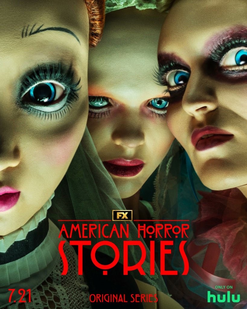 FX’s 'American Horror Stories' Season 2 drops July 21, 2022 on @Hulu.
#AmericanHorrorStories #season2 #huluoriginals #hulu #fx <a href="/AHSFX/">AmericanHorrorStory</a> #upcoming #news #horror #whattowatch #july