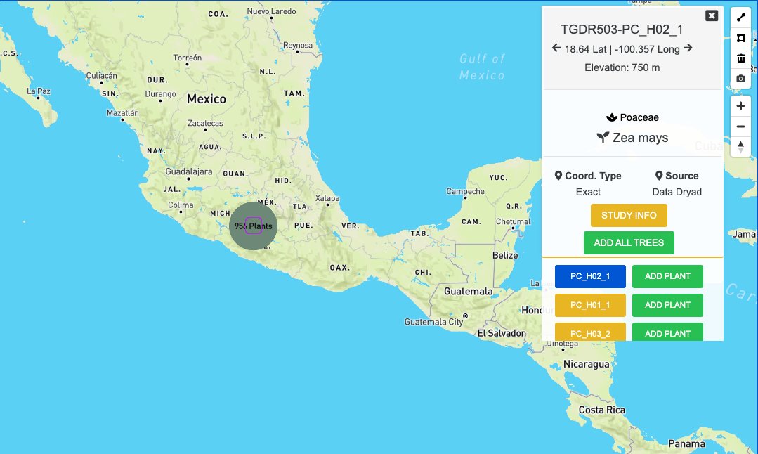 TreeGenes's tweet image. FEATURED STUDY: Fine scale #GeneticStructure in the wild ancestor of #maize (#ZeaMays ssp. parviglumis) by 
@jrossibarra, @Viejoenojon et al. @UCDavisPlants @UW_PBPG
Nearly 1k #teosinte available in #CartograPlant
treegenesdb.org/cartogratree?a…
#SNP #FAIRdata #GeneFlow #GeneticDiversity