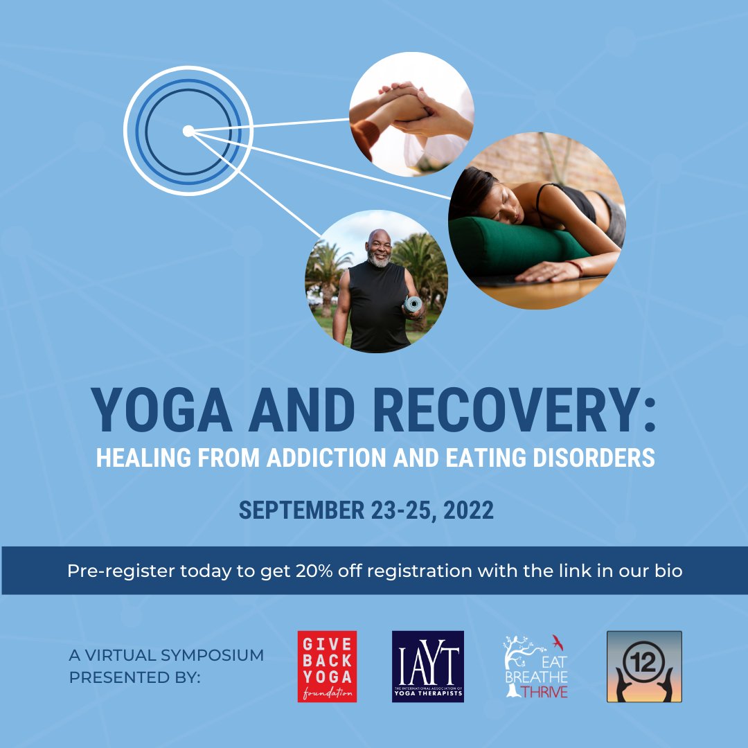 Eat Breathe Thrive (@ebthrive) on Twitter photo We are proud to co-sponsor this virtual symposium September 23-25, 2022 w/ <a href="/givebackyoga/">Give Back Yoga</a> , IAYT, and <a href="/y12sr/">Y12SR</a>. Pre-register for 20% off: givebackyoga.org/yoga-and-recov… We are proud to co-sponsor this virtual symposium September 23-25, 2022 w/ <a href="/givebackyoga/">Give Back Yoga</a> , IAYT, and <a href="/y12sr/">Y12SR</a>. Pre-register for 20% off: givebackyoga.org/yoga-and-recov…