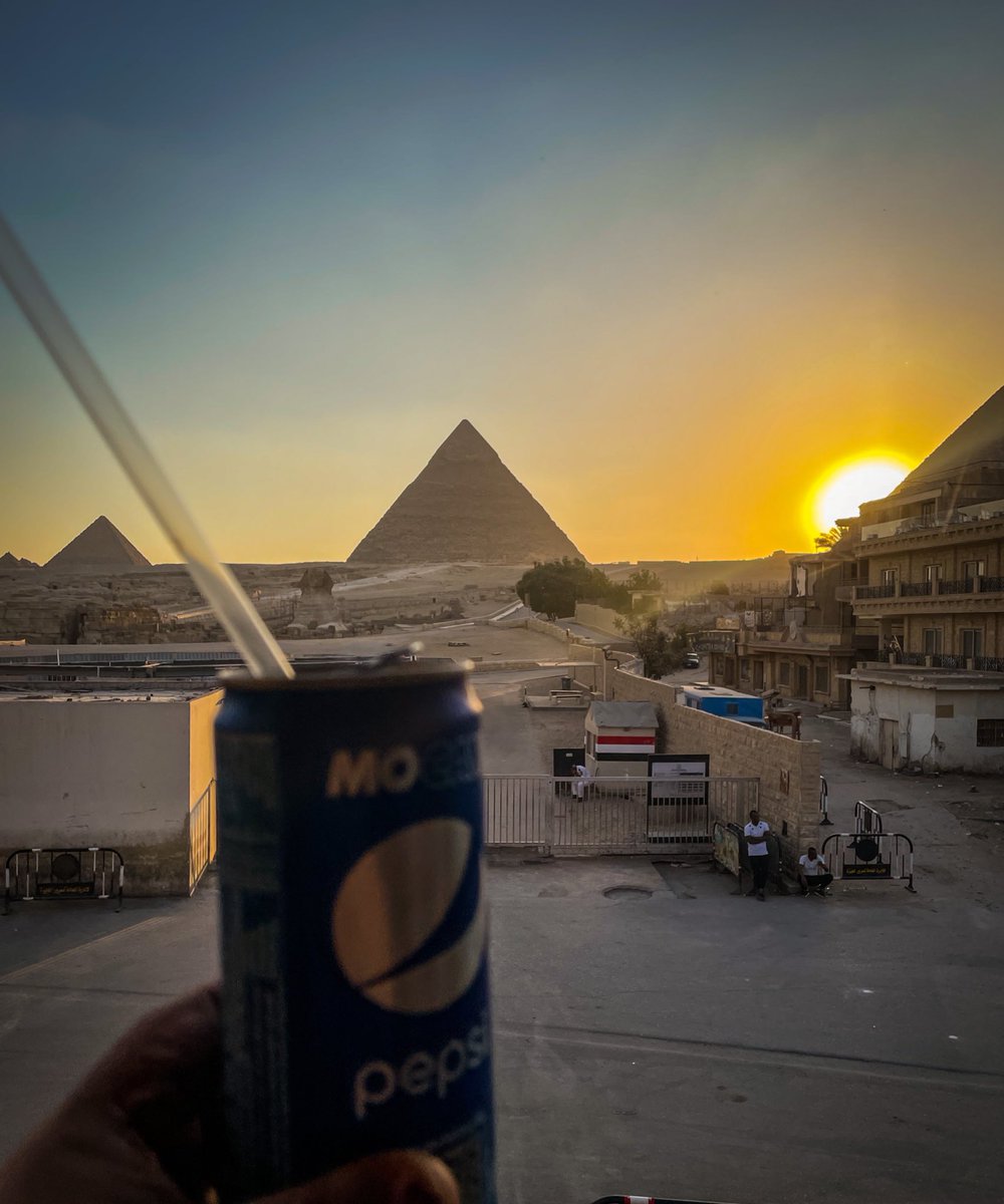 Because wherever on earth I may go, yeh dil maangey more :)
#pepsi #Egypt #giza #pyramids #sphinx #lovetotravel #livetotravel #moleonmysole