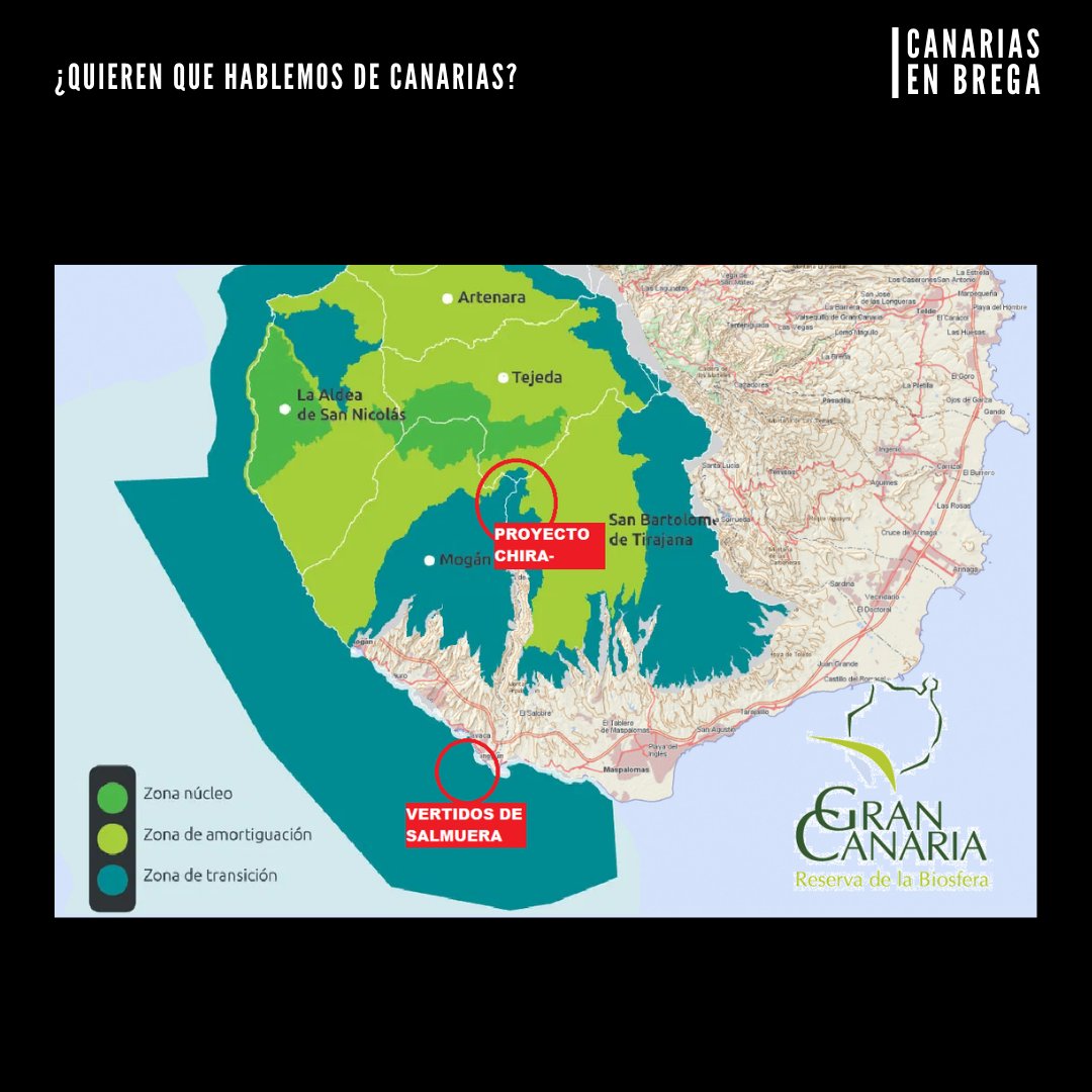 CanariasEnBrega's tweet photo. 5 espacios naturales, 1 desaladora, 30km de tuberías, decenas de torretas de AT, 100 toneladas de explosivos, 24km de carreteras, 1M de m3 de residuos, vertidos de salmuera, 452M €, una multinacional.
¿Dónde quedan la sostenibilidad y la soberanía energética?
#hablemosdecanarias https://t.co/KX86FOgree