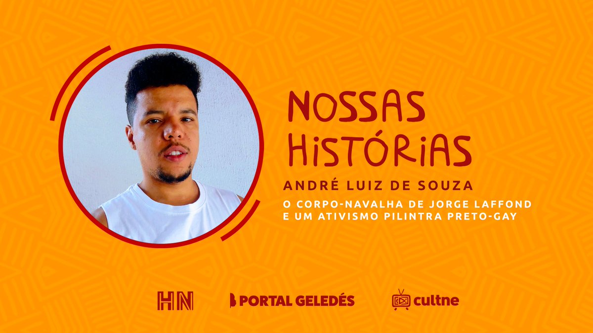 FiloFilho's tweet photo. Essa semana o Historiador, Preto-gay Goianiense, Bacharel e licenciado em História pela PUC-GO, André Luiz de Souza, convida a todos para assistirem: "O corpo-navalha de Jorge Laffond e um ativismo pilintra preto-gay".

Estreia nesta quarta-feira, 22/06. https://t.co/PUGPHKb3Sd