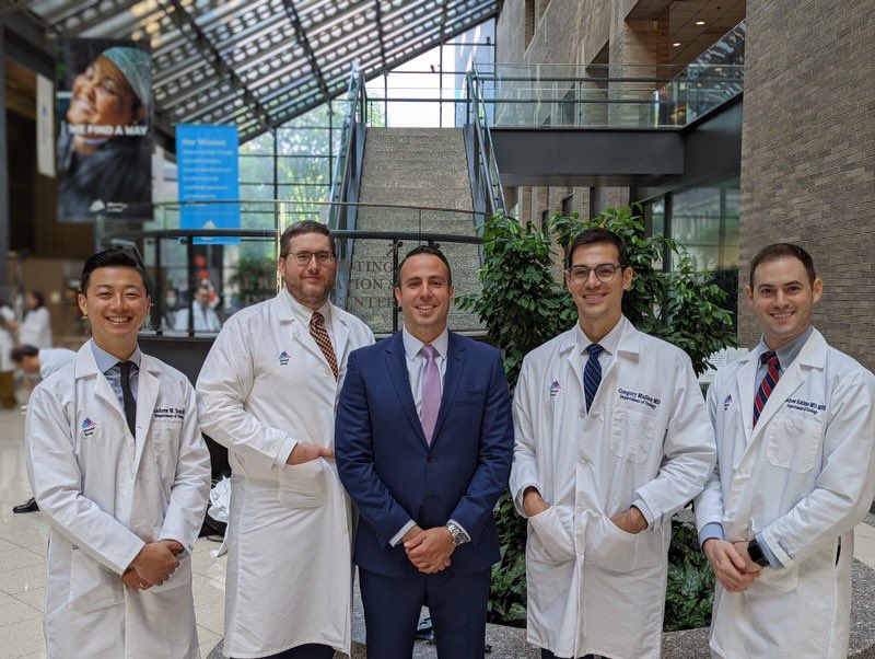 William_Atallah's tweet photo. Congrats to our chiefs! @DrAndrewKatims @drgregmullen @ConnerBrownMD Andrew Tam. Thanks for all of your hard work + dedication to our patients. Looking forward to watching you all succeed in your fields esp Endourology!!
@MSUroRes @AshTewariMD @MantuGuptaMD https://t.co/3Vc5P7U2qc