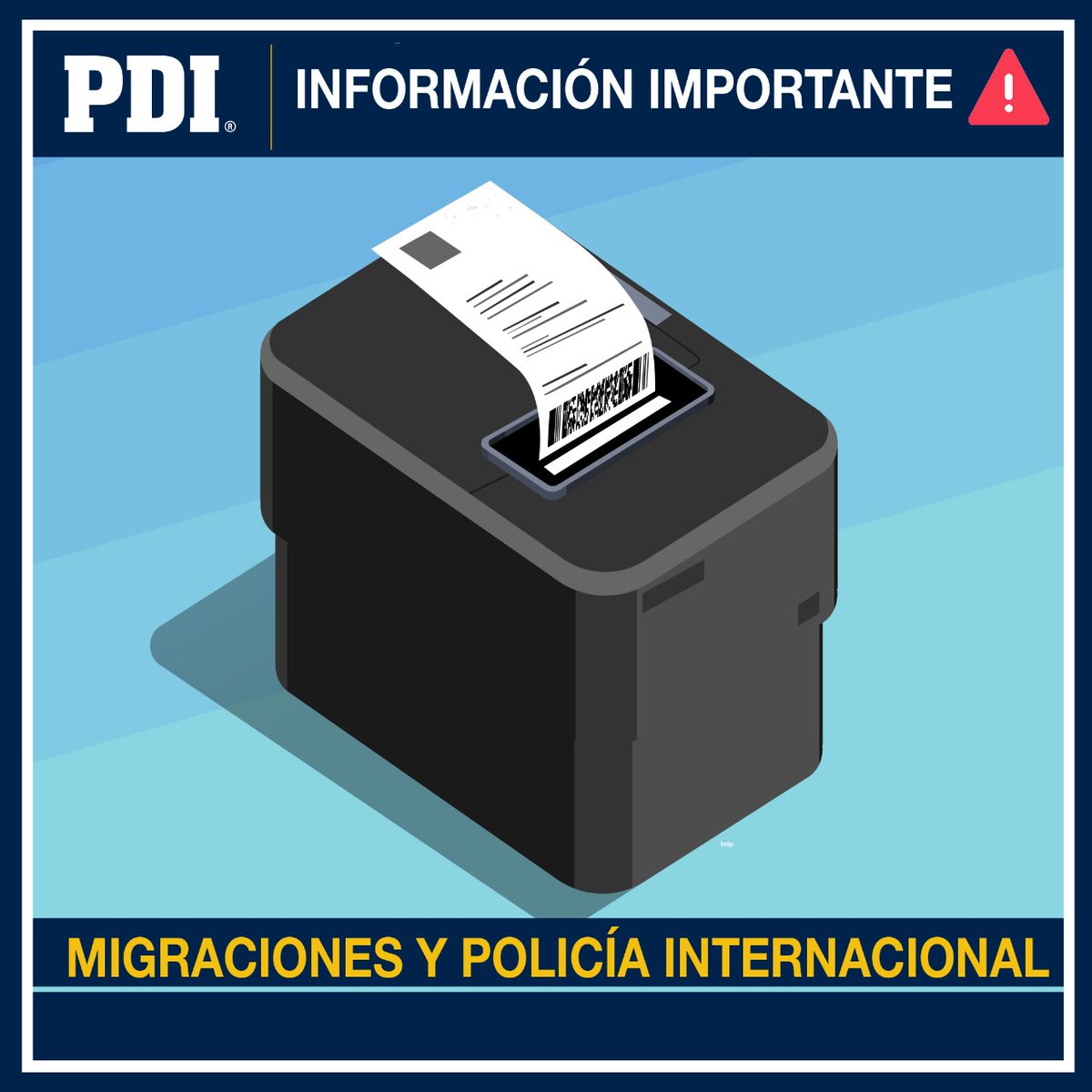 ⭕ Trámite "Cambio de domicilio o actividad de extranjeros": 

📌 De acuerdo con la nueva Ley de Migración y Extranjería, 
ya no se realiza en PDI. 

📌 Se debe informar en <a href="/MigracionesCL/">Migraciones Chile</a> en 🌐tramites.extranjeria.gob.cl 
como "Actualización de datos de contacto con clave única".