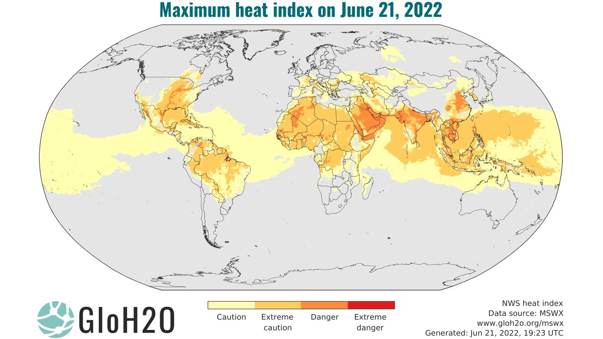 The US, Europe, and China are currently experiencing intense #heatwaves