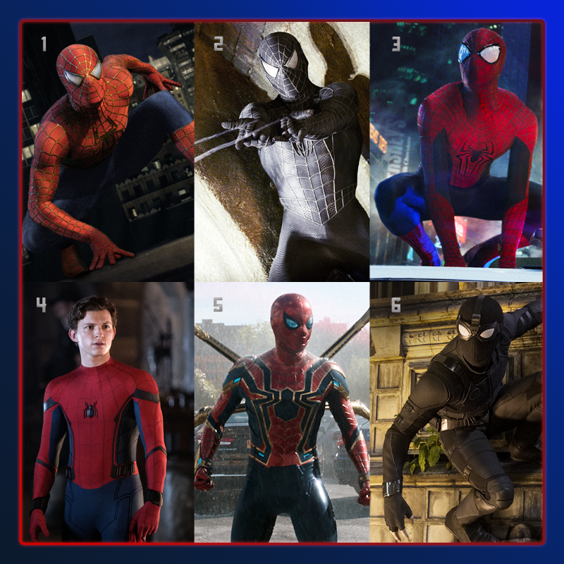SonyGroupGlobal's tweet image. It’s been 20 years since the first @SonyPictures #SpiderMan movie and 2 decades of Spidey suits, but which is your fave? 🕷️ Reply or quote tweet to let us know your pick!

And celebrate #Spidey20th with the films that lead to No Way Home at spidey20th.com

#FutureSony